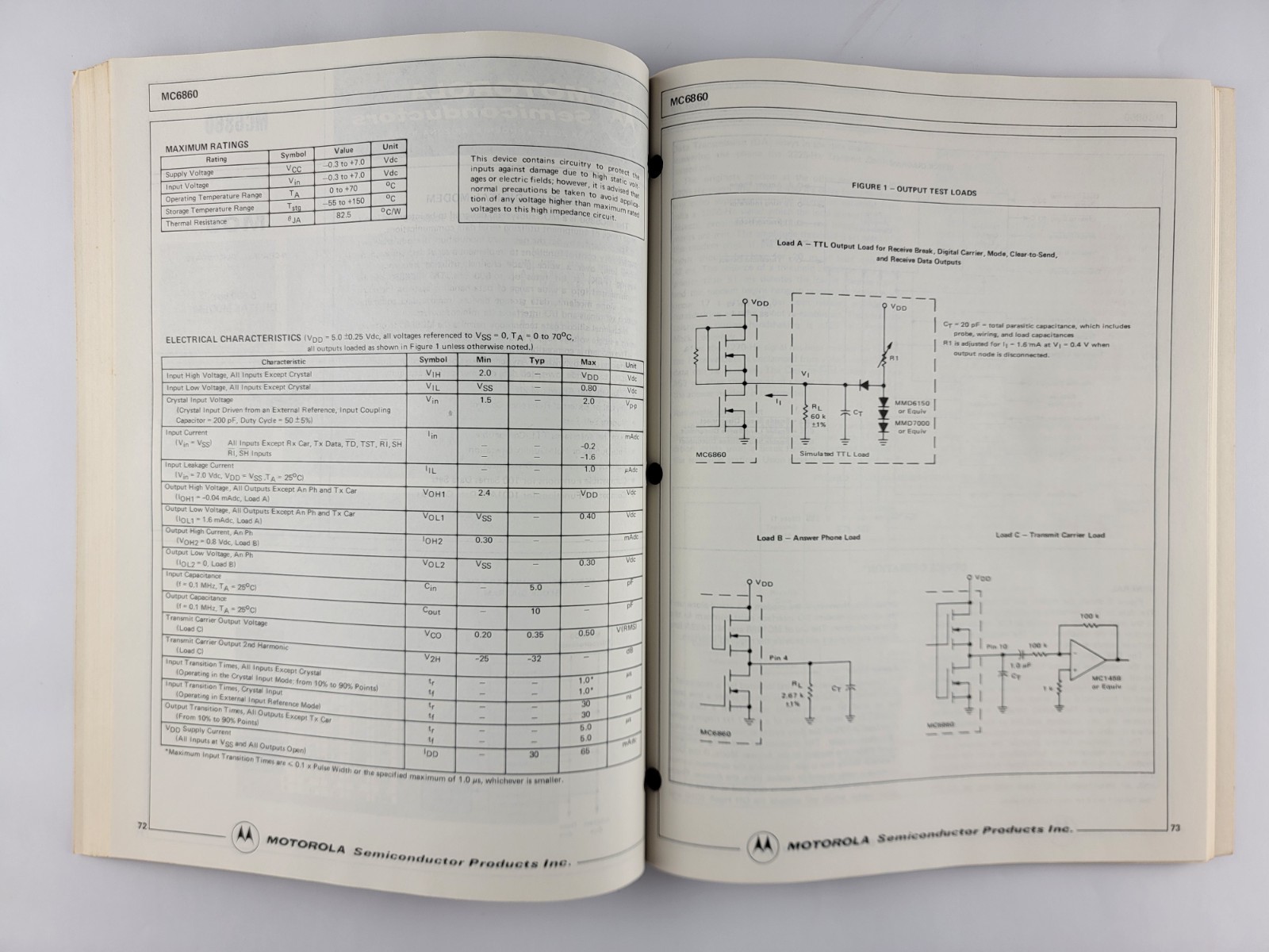 Original Vintage Motorola M6800 Microprocessor Manuals Guides Retro Computing