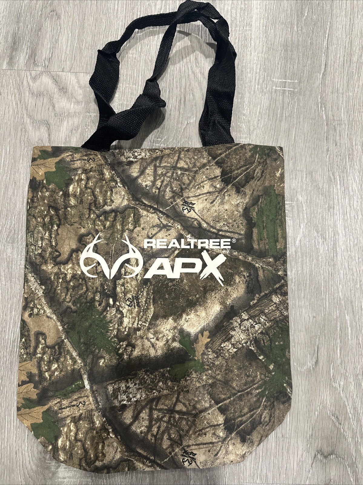 Real Tree Fishing Hunting  Camo Tote Bag Shot Show Las Vegas, NV