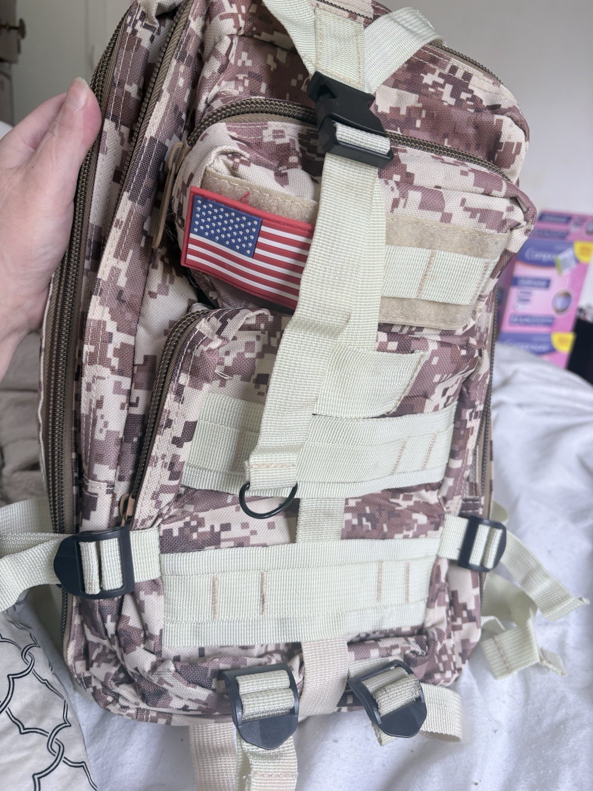 Camo Backpack