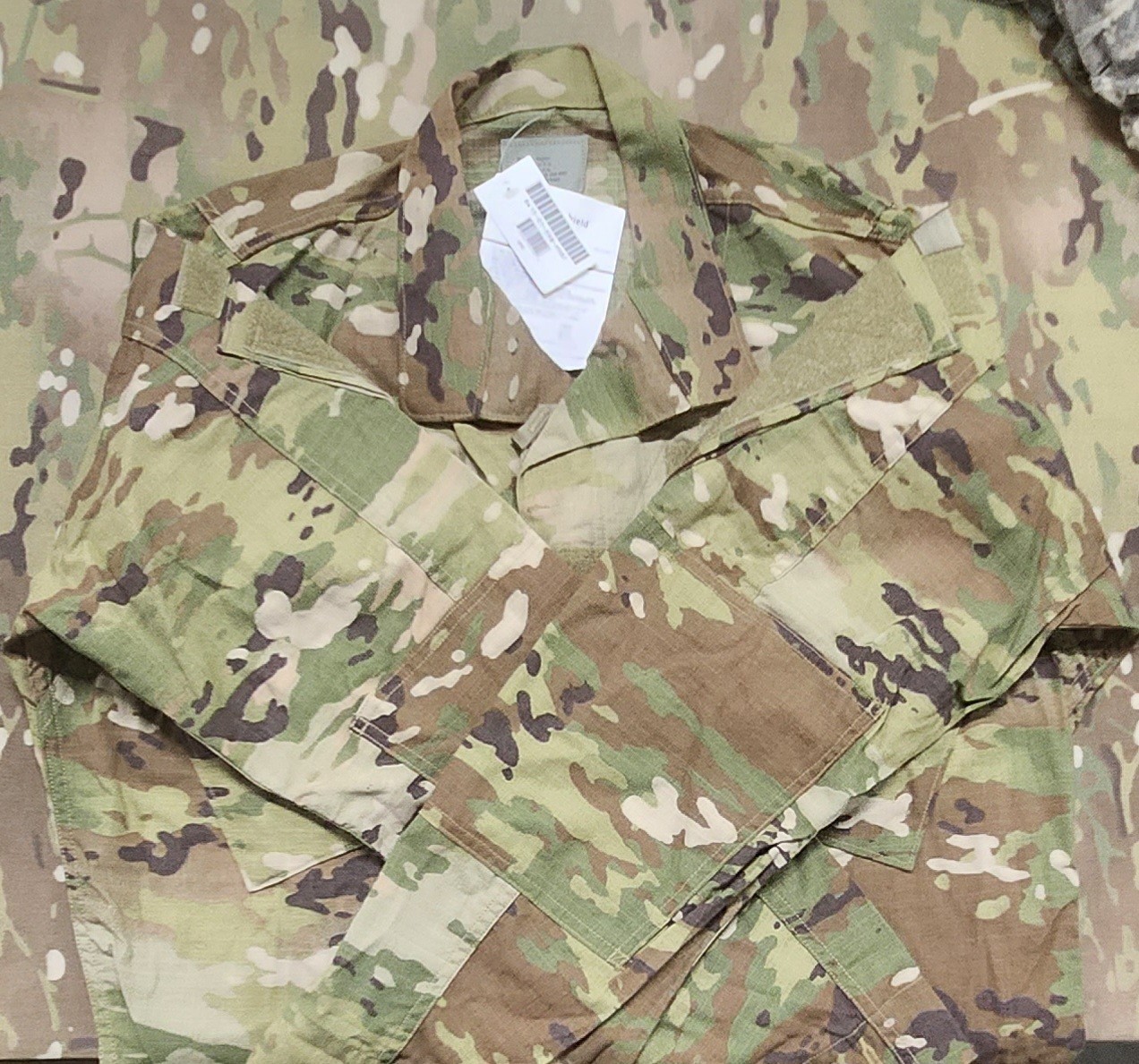 ARMY Combat Uniform Coat OCP FRACU Small Short New