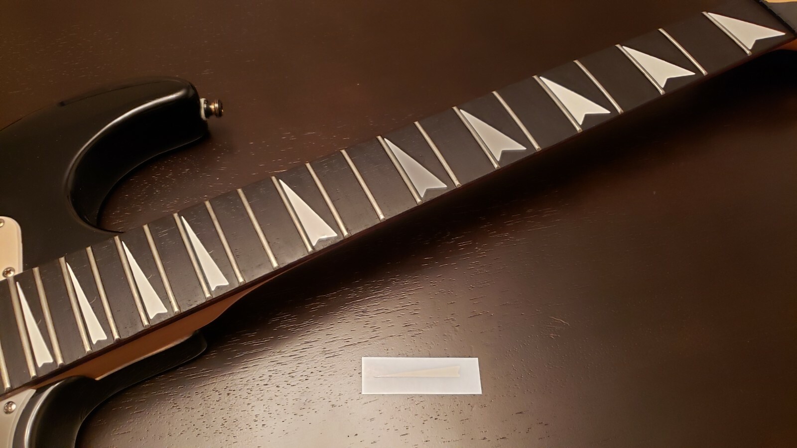 Arrow Heads Design #2 Fretboard Markers Vinyl Decals Inlays for Guitar 30 Colors