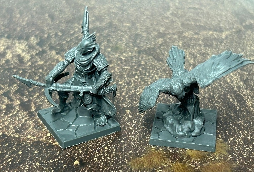 D&D Roleplay And Tabletop Charecter Collection Assembled & Unpainted