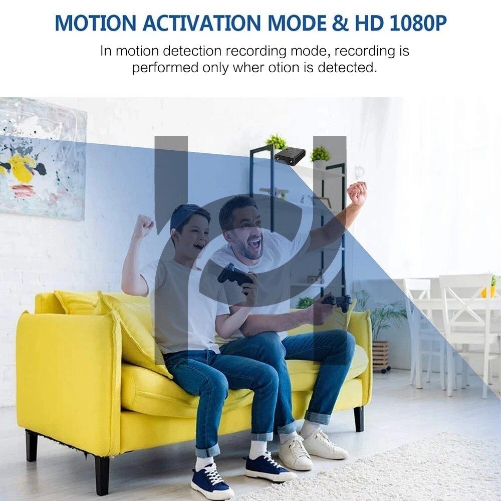 Smart Mini WiFi Camera Wireless 1080P HD Night Cam Home Security