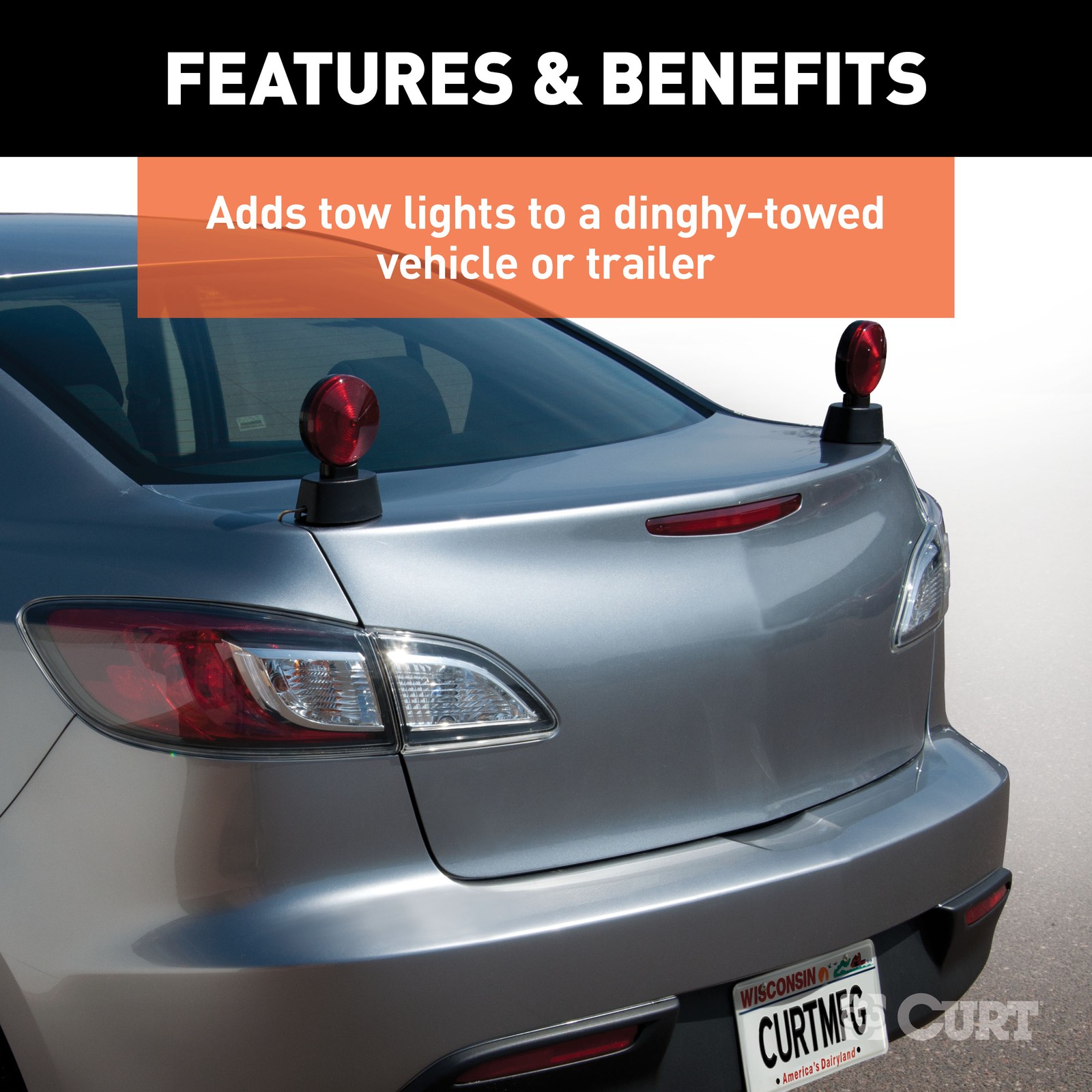Magnetic Tow Lights