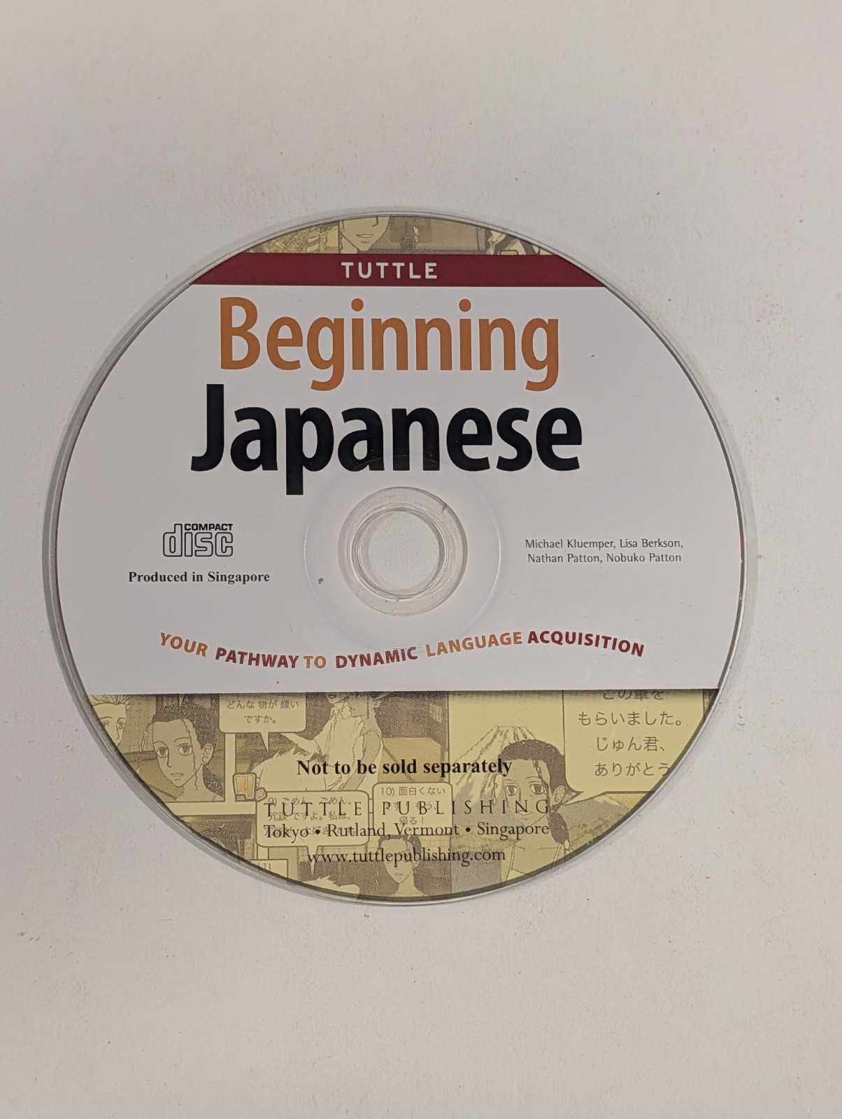 Beginning Japanese Loose Language Audio CD | Tuttle Publishing