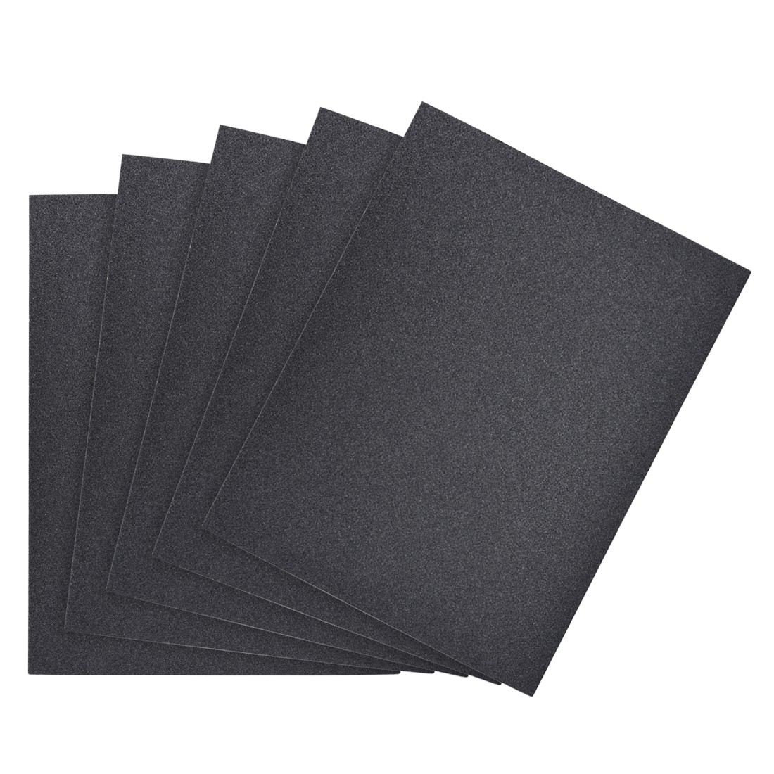 Waterproof Sandpaper, Sand Paper Grit of 120, 11" x 9" 5pcs