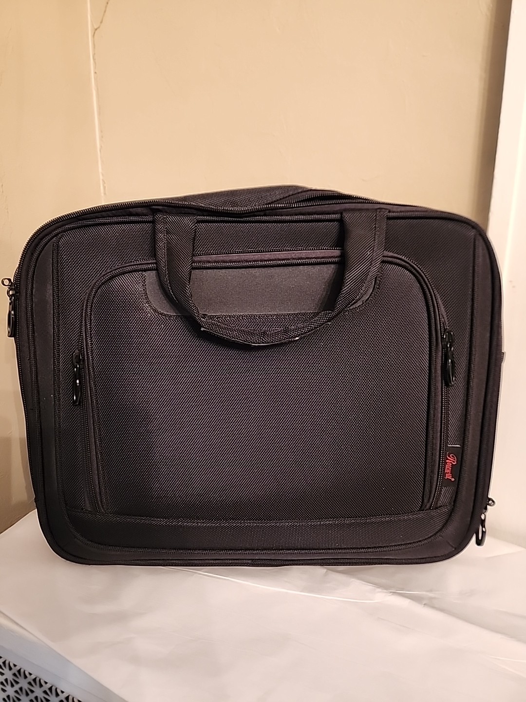 Briefcase/laptop Case Black  Brand Rosewill Multi Comp.