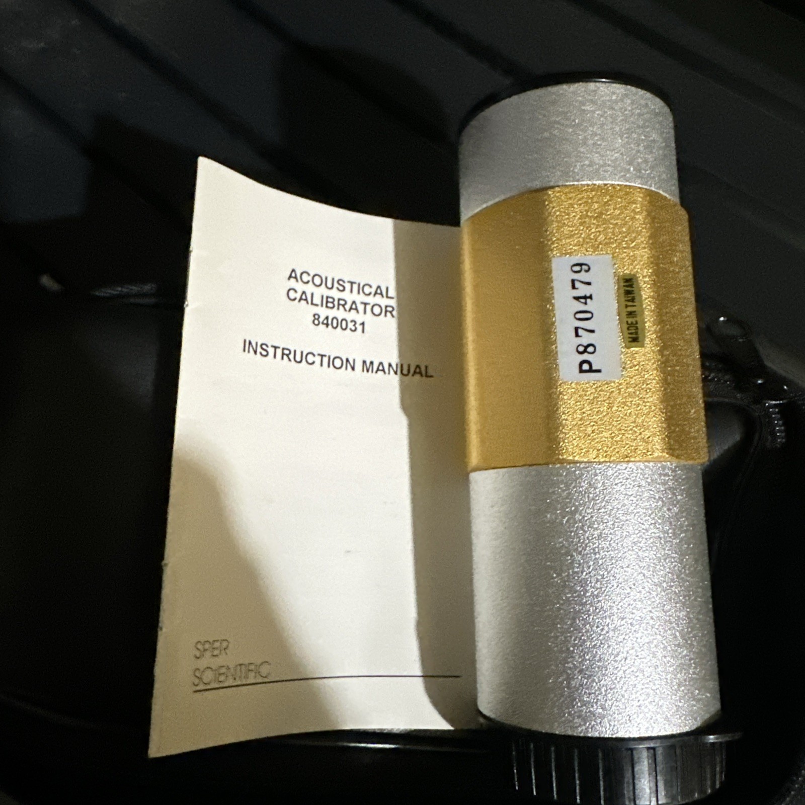 Sper Scientific 840031 Accoustical Calibrator