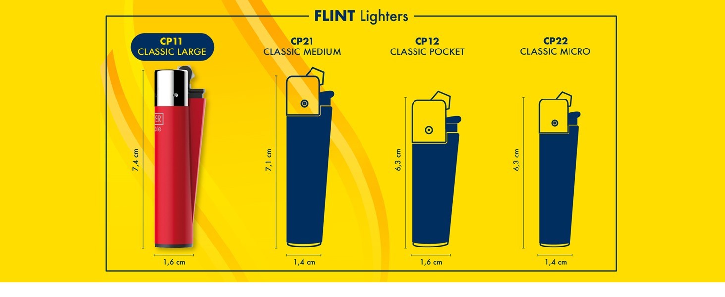 Clipper x Zig-Zag Safe Clipper Mini Tube Refillable Lighters – White Colors