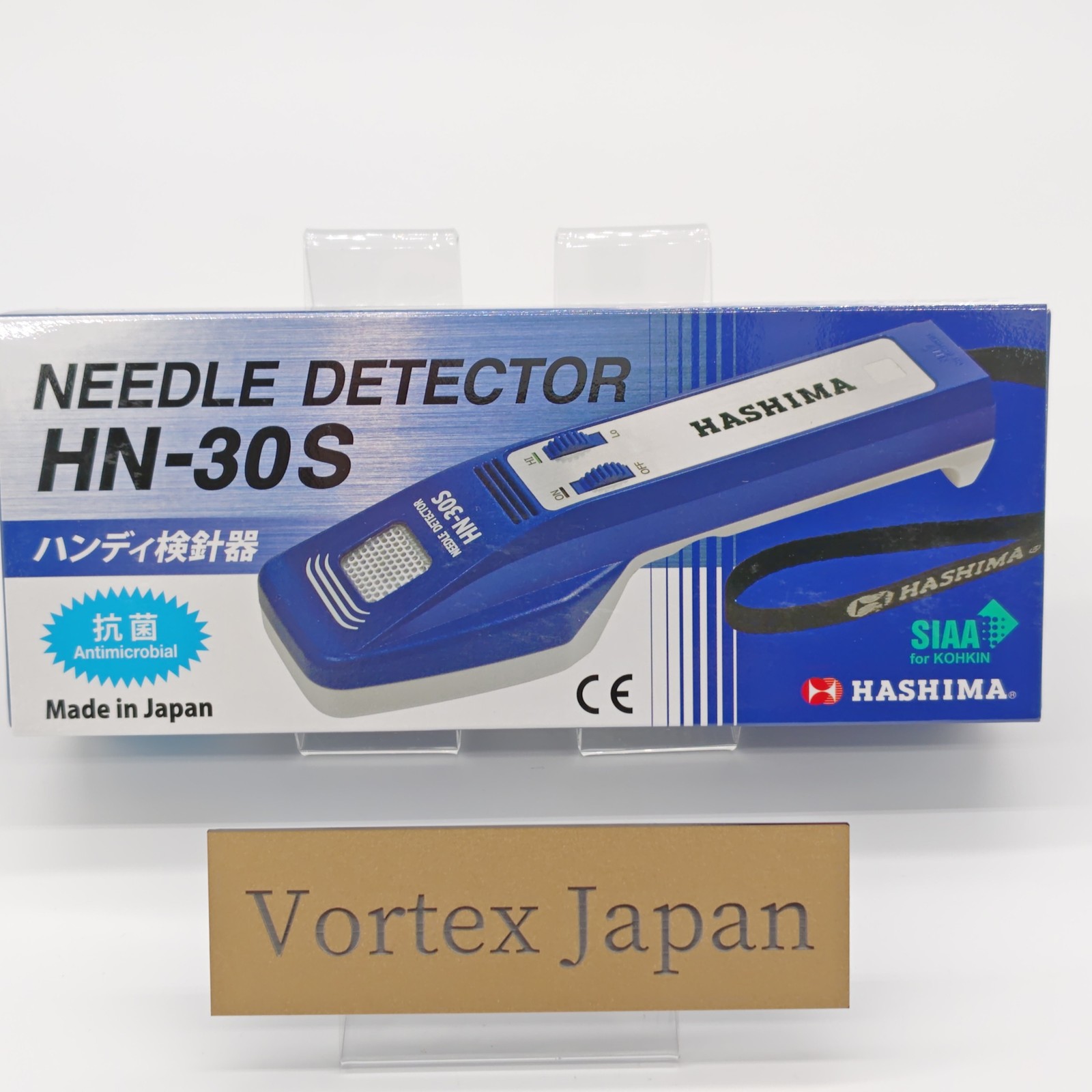 HASHIMA HN-30S Handy Type Needle Metal Detector w/ Tracking Brand NEW