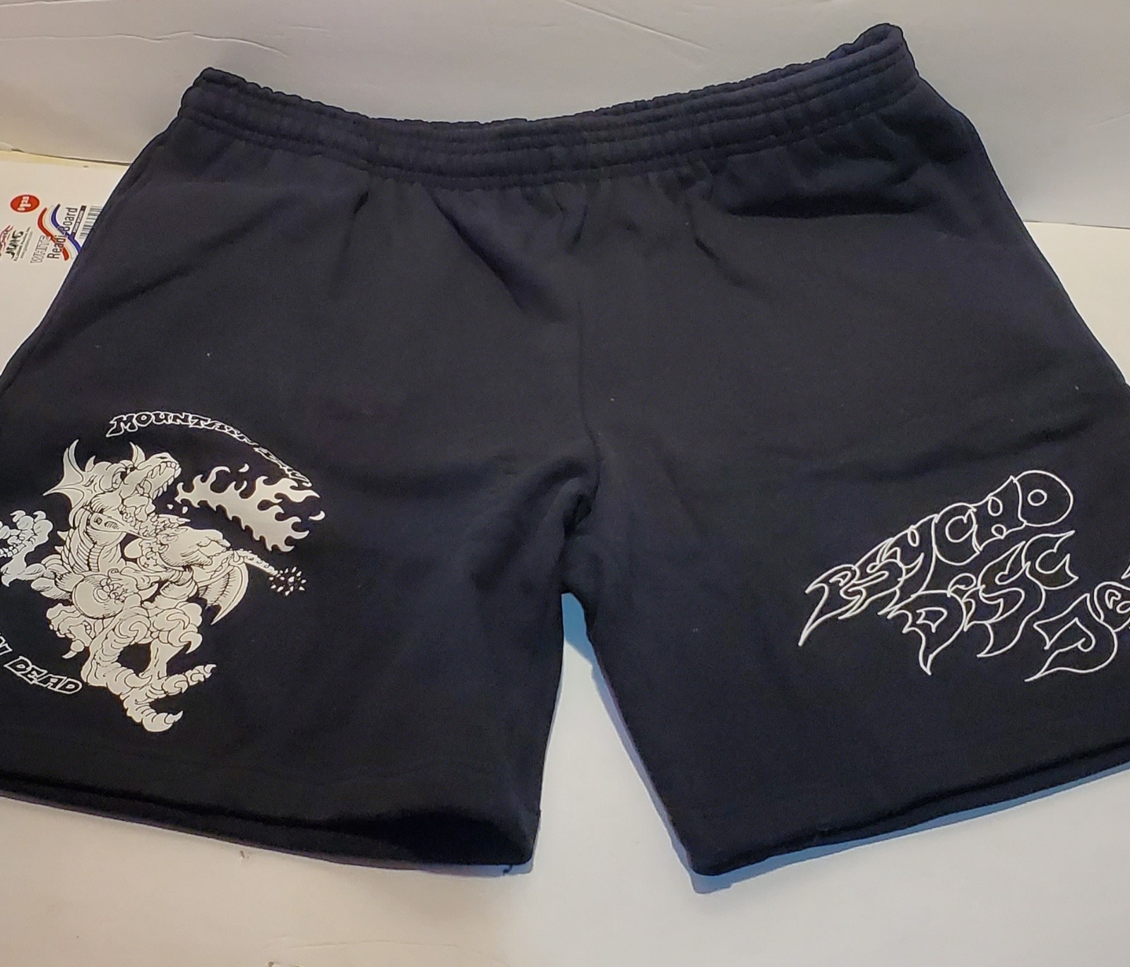 Mountain Dew Brian Dead Hat Shorts Medium Large Psycho Disc Jam T Shirt