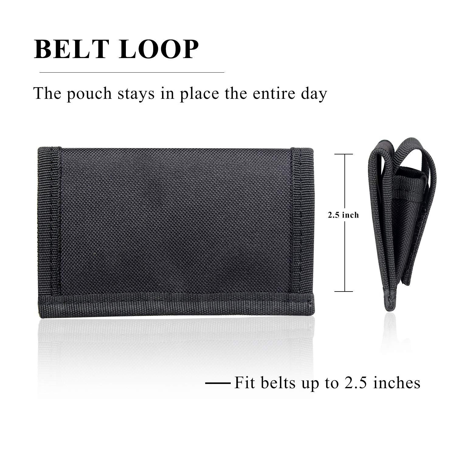 Tactical Double Speedloader Pouch Fit .357 .44 Most From .38 To .45 Colt Black