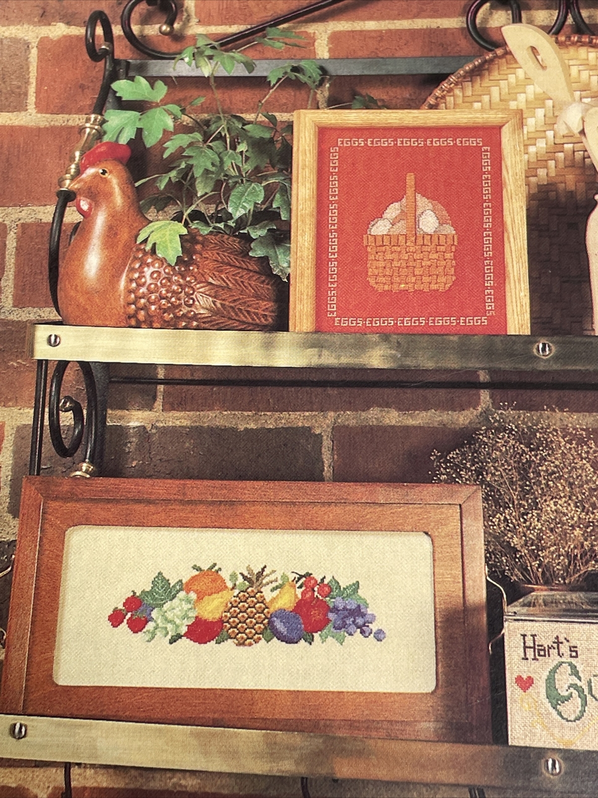 June Grigg Kitchen Potpourri Book 6 Cross Stitch Pattern