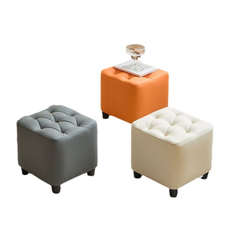 Home entrance sofa, coffee table, stool, footrest, creative soft bag, low stool