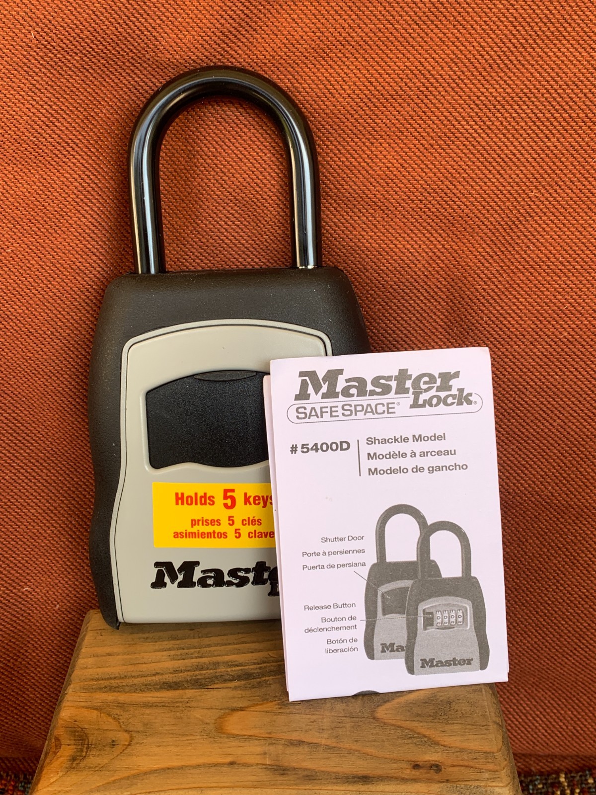 Master Lock 5400EC Portable Lock Box Brand New / Factory Packaging