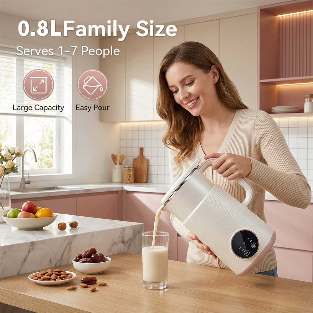 Multifunctional 8 in 1 Nut Milk Maker Blender 27oz Automatic Soy Machine