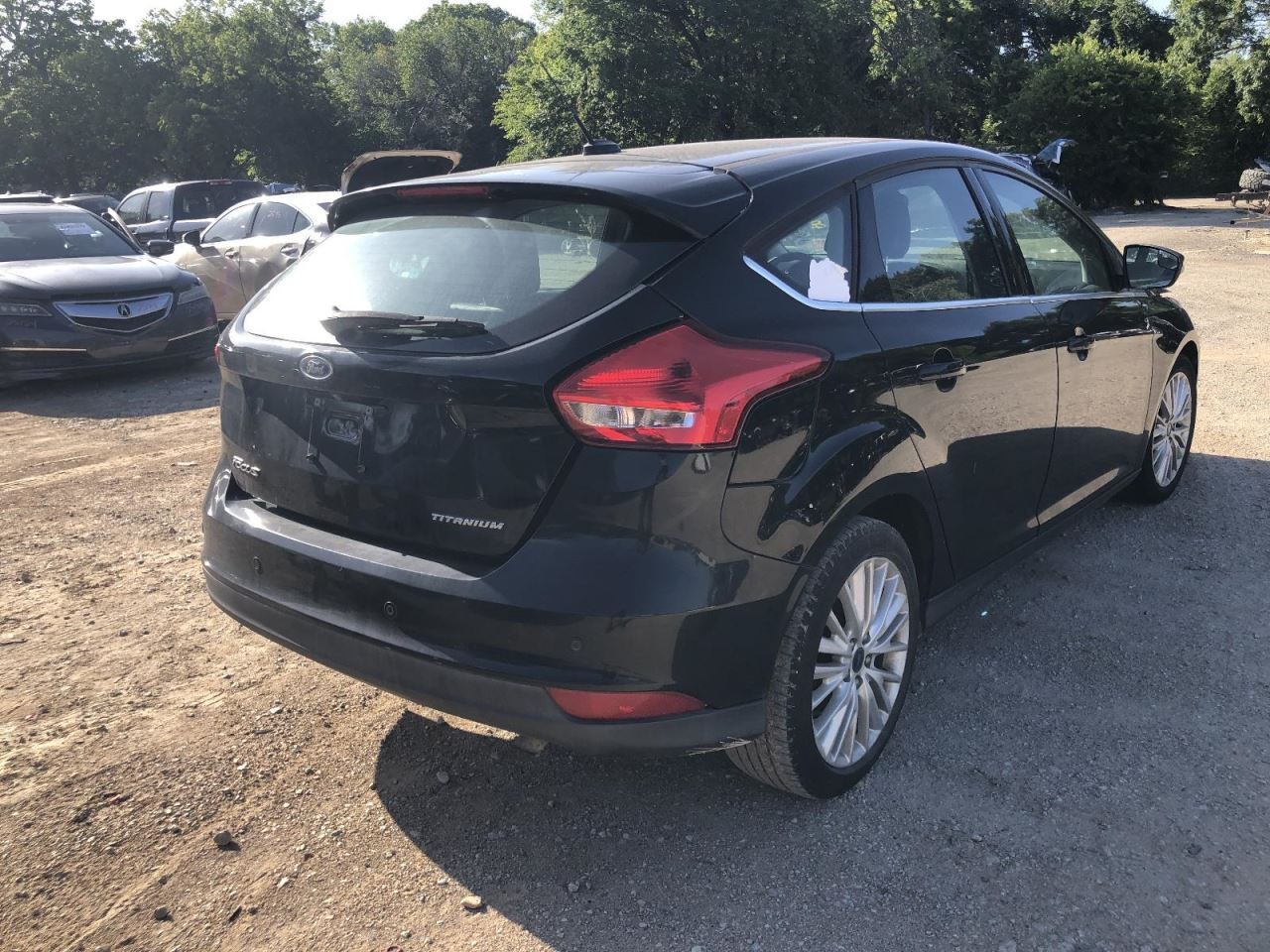 Sun Visor Left Driver Electric EV Fits 13-18 FOCUS 958848
