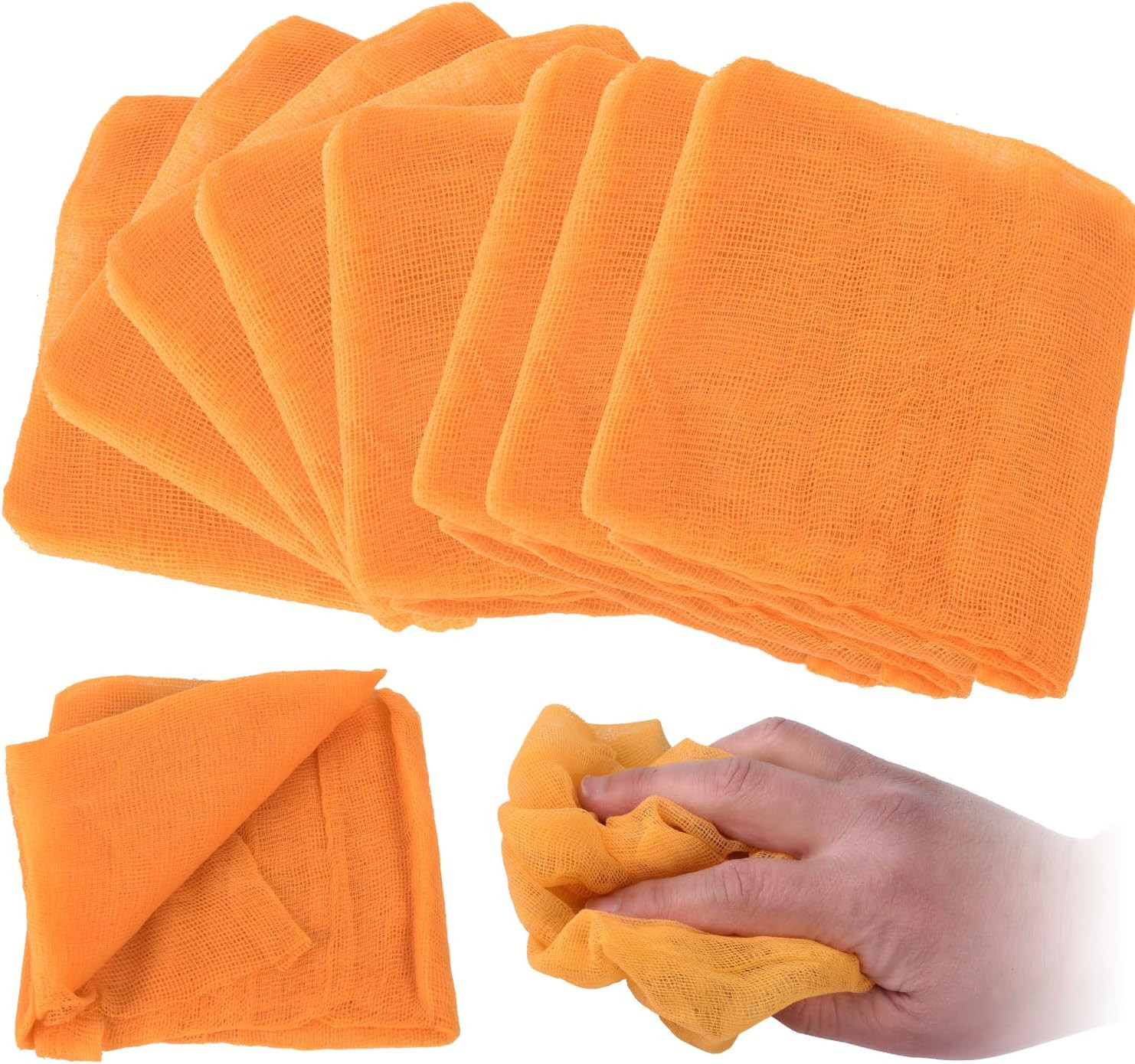 8Pcs Premium Tack Cloths 17.7x35" Lint Free Rag Woodworking Automotive Paint Pre