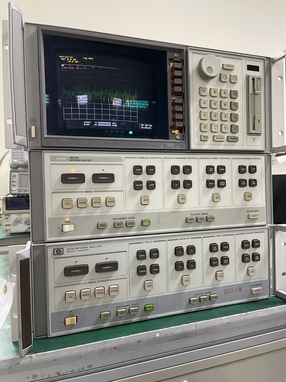 HP Agilent 8510B (85102B) Network Analyzer _3624