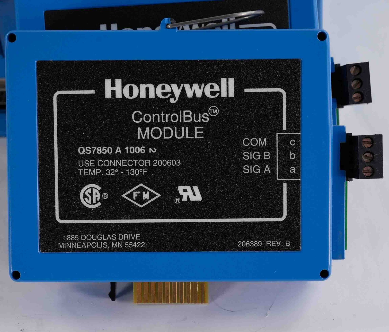 Honeywell Q7700A1014 Network Interface Unit Q7700A 1014 5 + 4x ControlBus Module