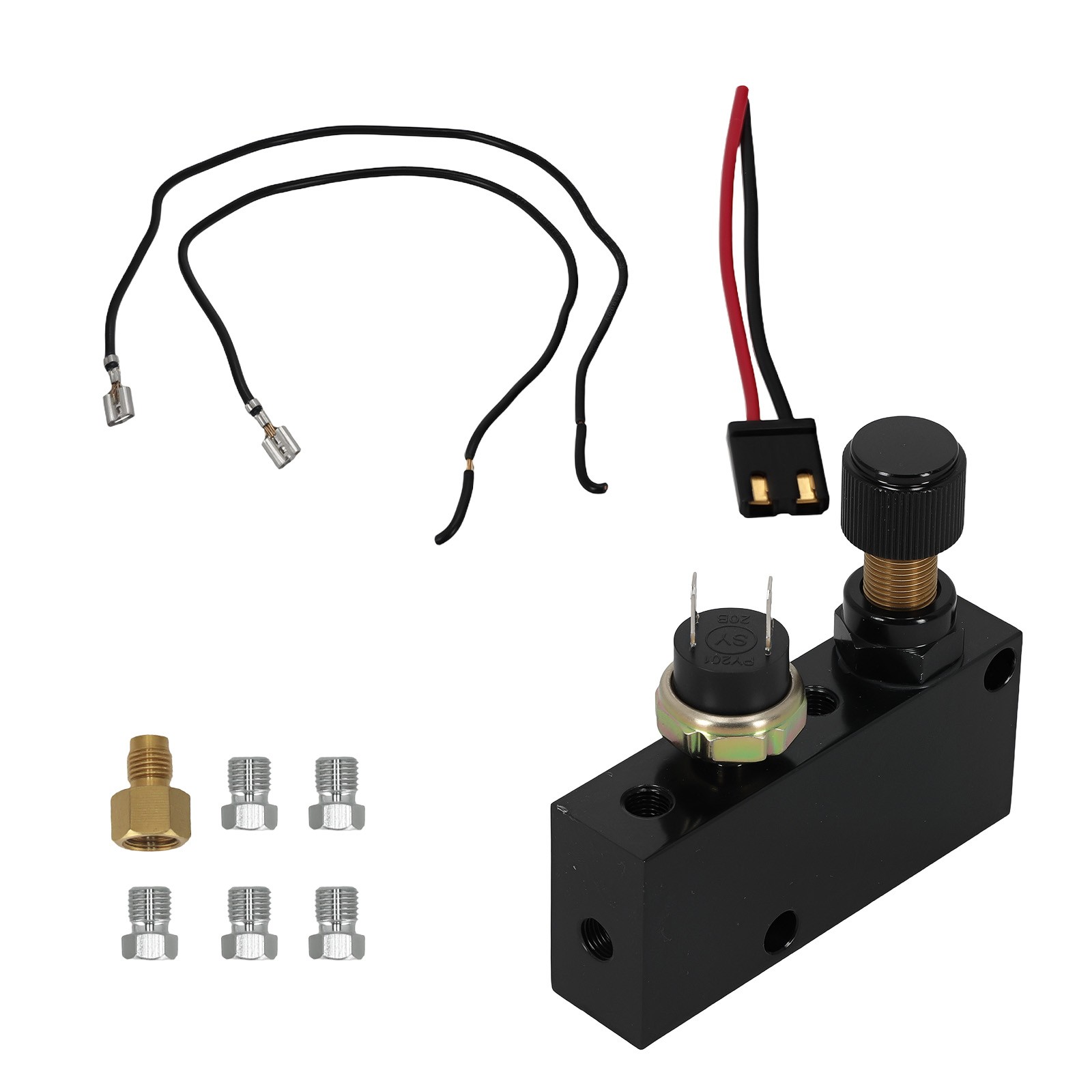 Adjustable Proportioning Valve for Chevy 1955-1957 Brake Distribution Block