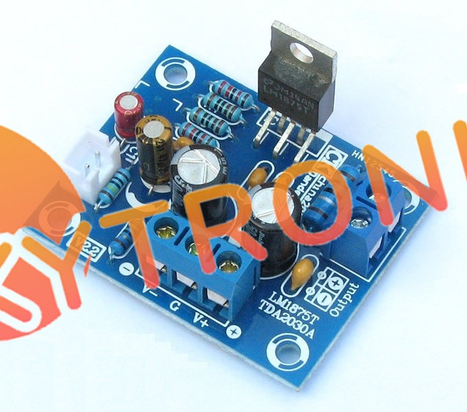 20W HIFI Mono Channel LM1875T Stereo Audio Amplifier Board Module DIY Kits