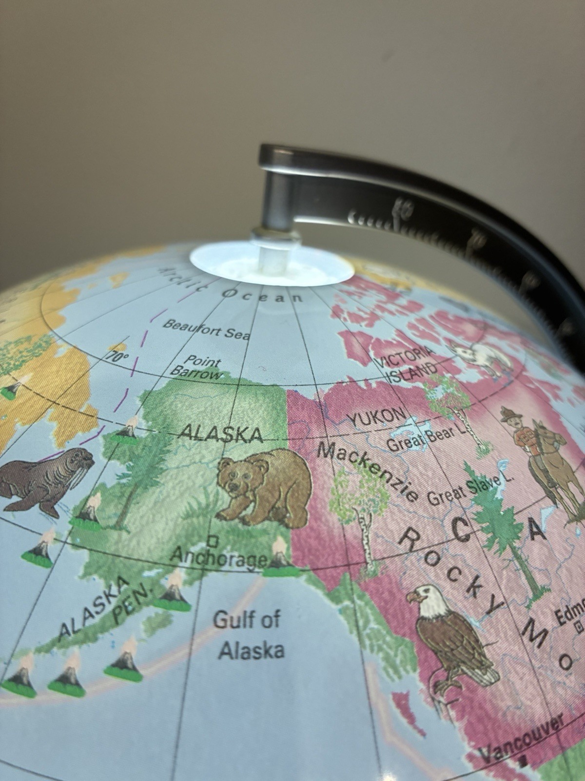 Replogle Globes 10 Inch Diameter Model #12534 LIGHTS UP Working