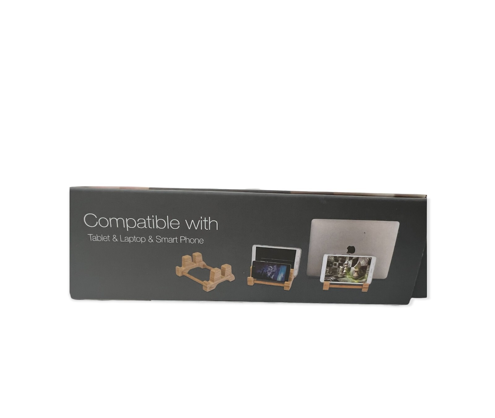 Brand New SIIG Phone & Laptop Combo Stand Bamboo Multi-function Tablet &