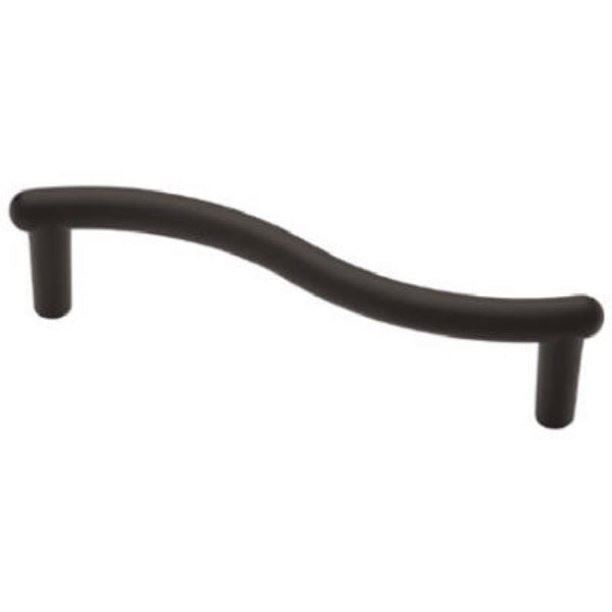 3-3/4" Fusilli Pull Flat Black