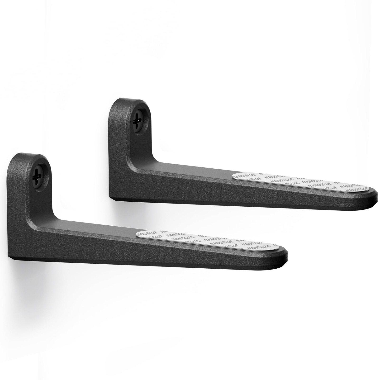 Soundbar Mount,Heavy Duty L Bracket Holds up to 60 lbs,Universal Wall Mount C...
