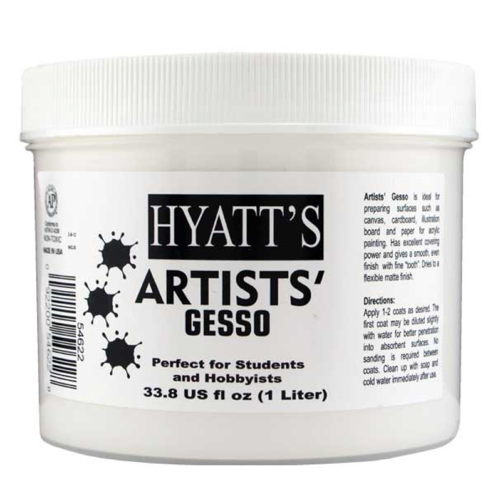 Hyatt's Economy Gesso 32 Oz Jar