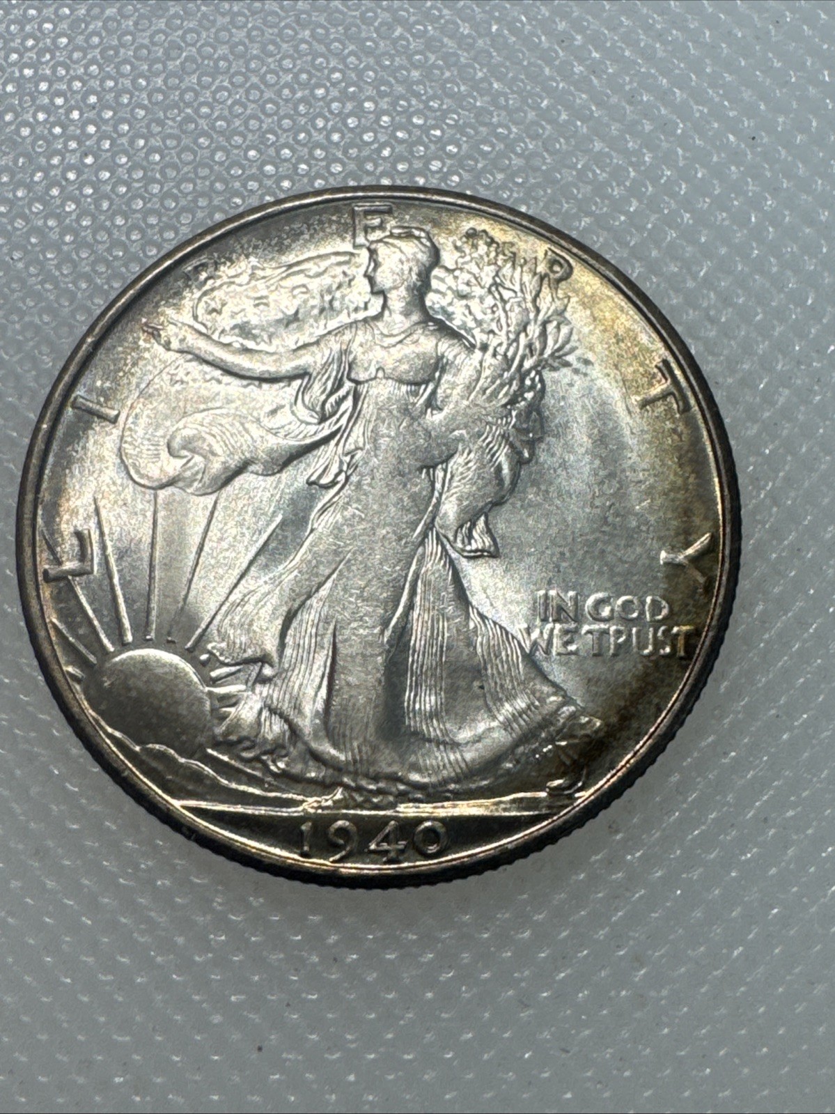 1940 s walking liberty half dollar S