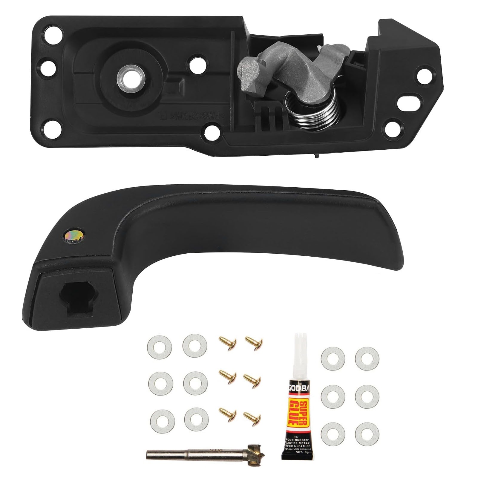 Interior Door Handle Kit Front Left Drivers Side for GMC Sierra Chevy Silverado