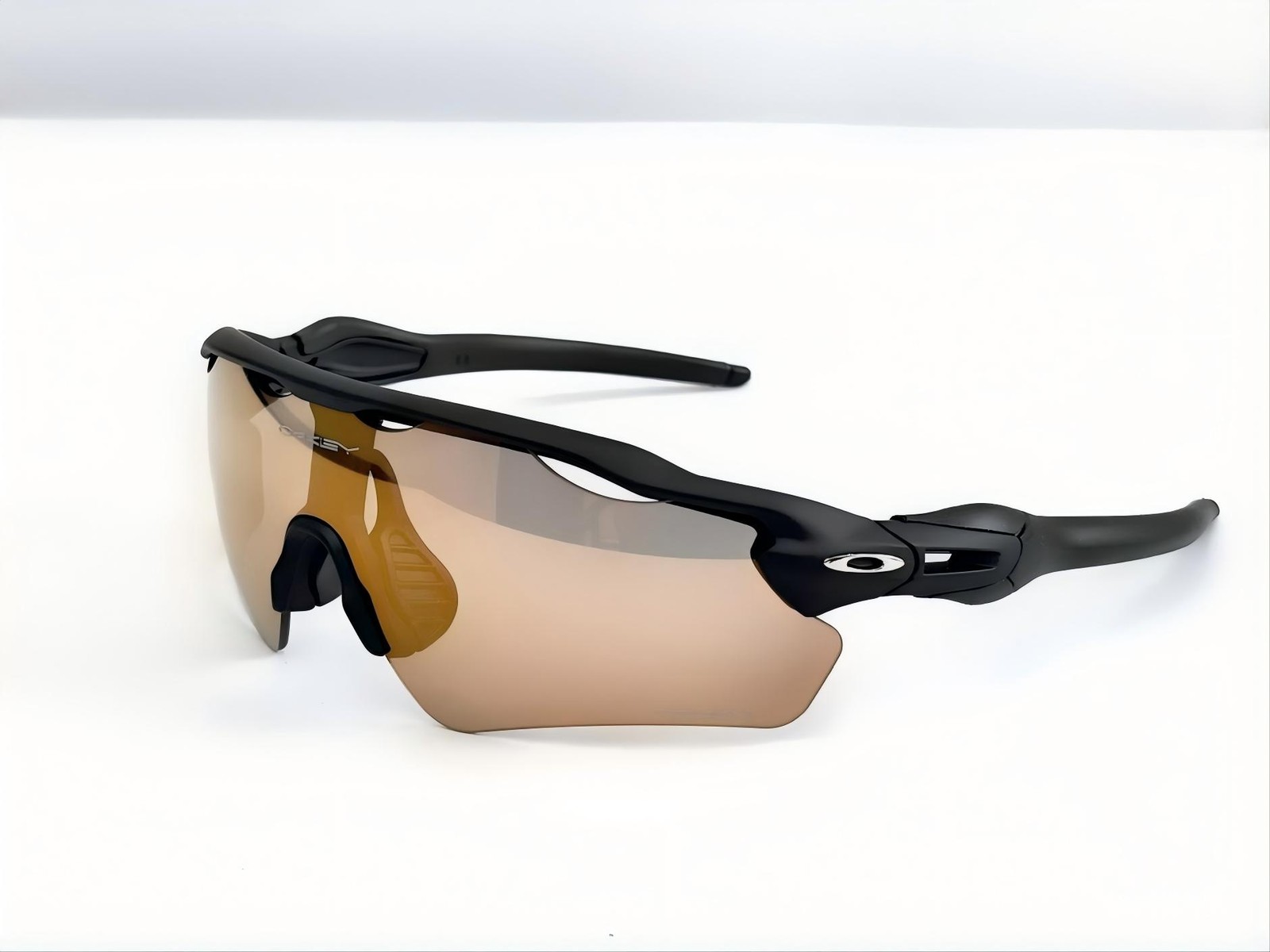 Oakley Radar EV Patn Sunglasses Black Frame Gold Prizm Lenses OO9208