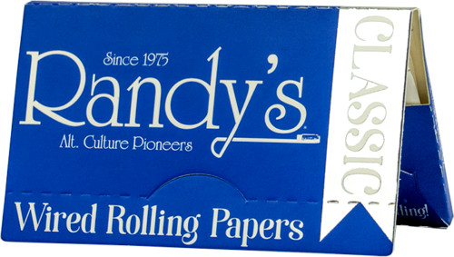 Randy's Wired Rolling Papers Classic w/New Packaging USA Quick Shipped!