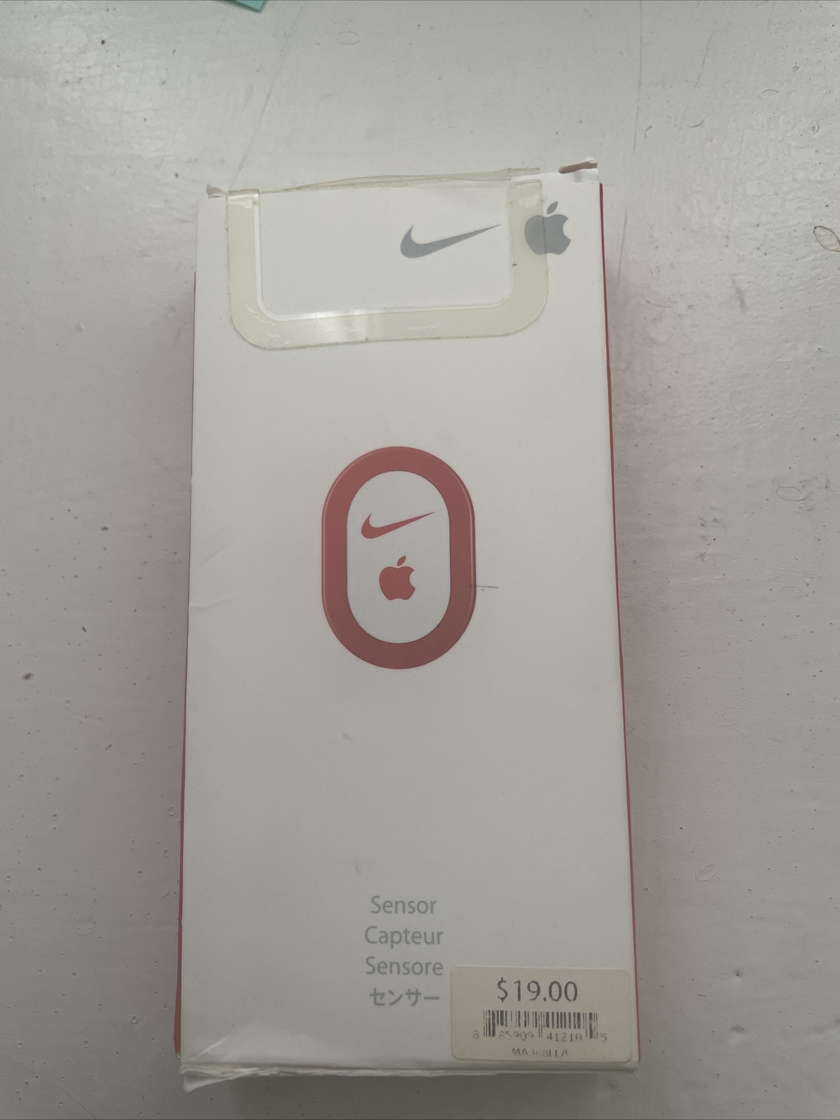 NIKE+ Plus ipod Sport Shoe Kit Sensor (box + instructions only)