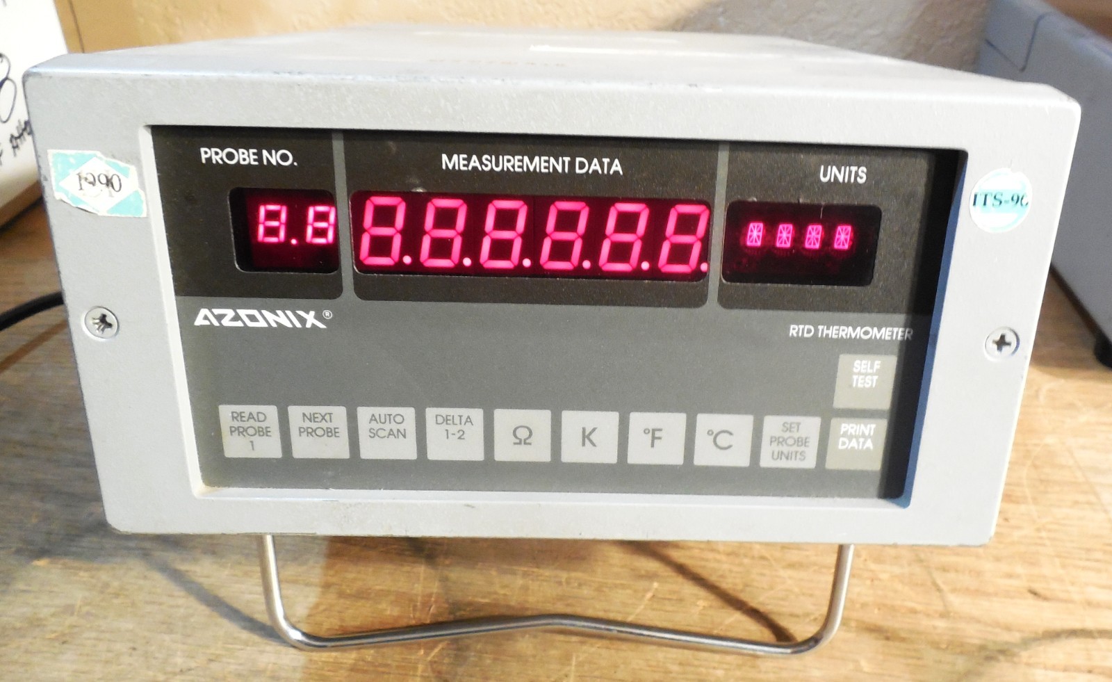 Azonix A1011 Thermometer xx -xx-RT41-RT41-RT41-RT41 Passes SELF Test