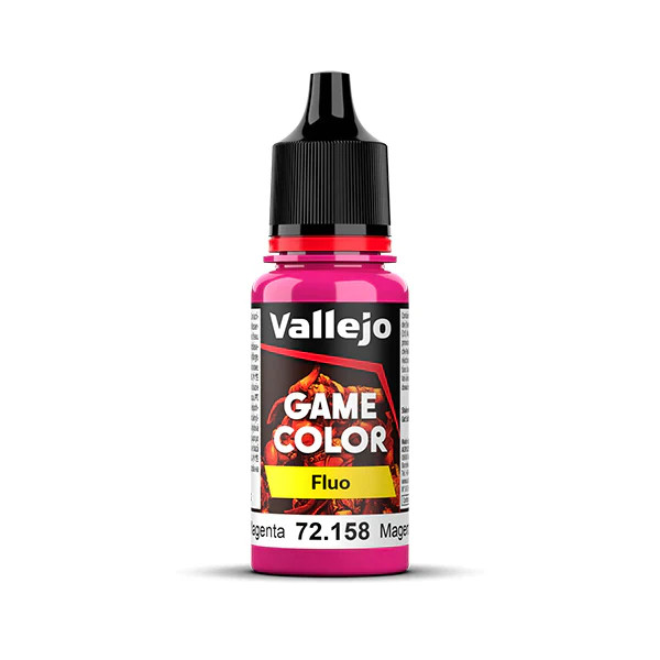 Vallejo Game Color 72.158 Fluorescent Magenta 18ml