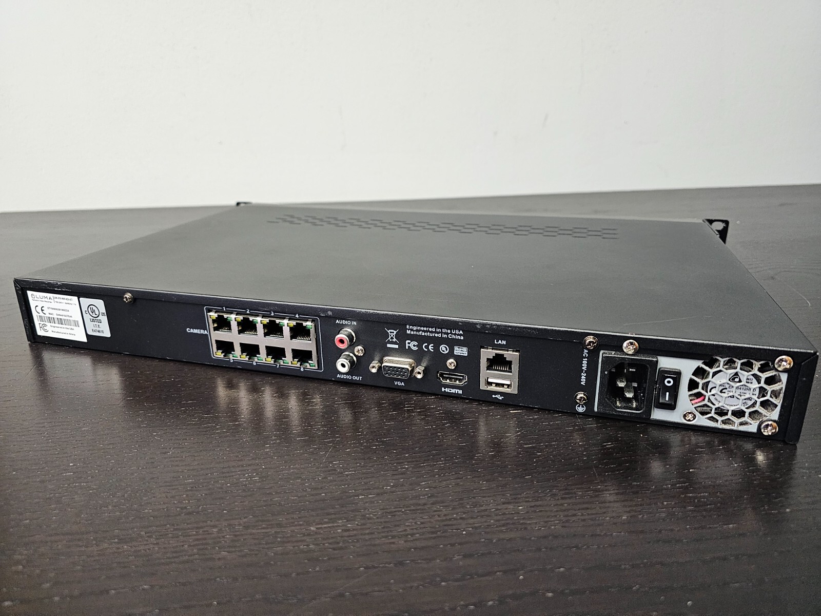 Luma Surveillance NVR (Camera DVR) LUM-310-NVR-4CH-0T