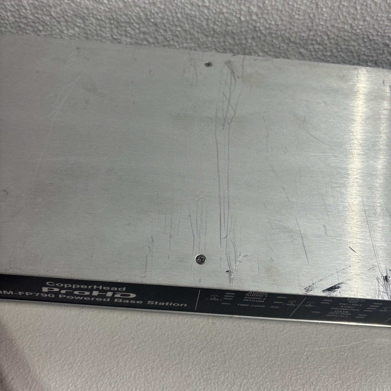 CopperHead ProHD RM-FP790 Powered Base Station - Rackmountable Untested Turns On