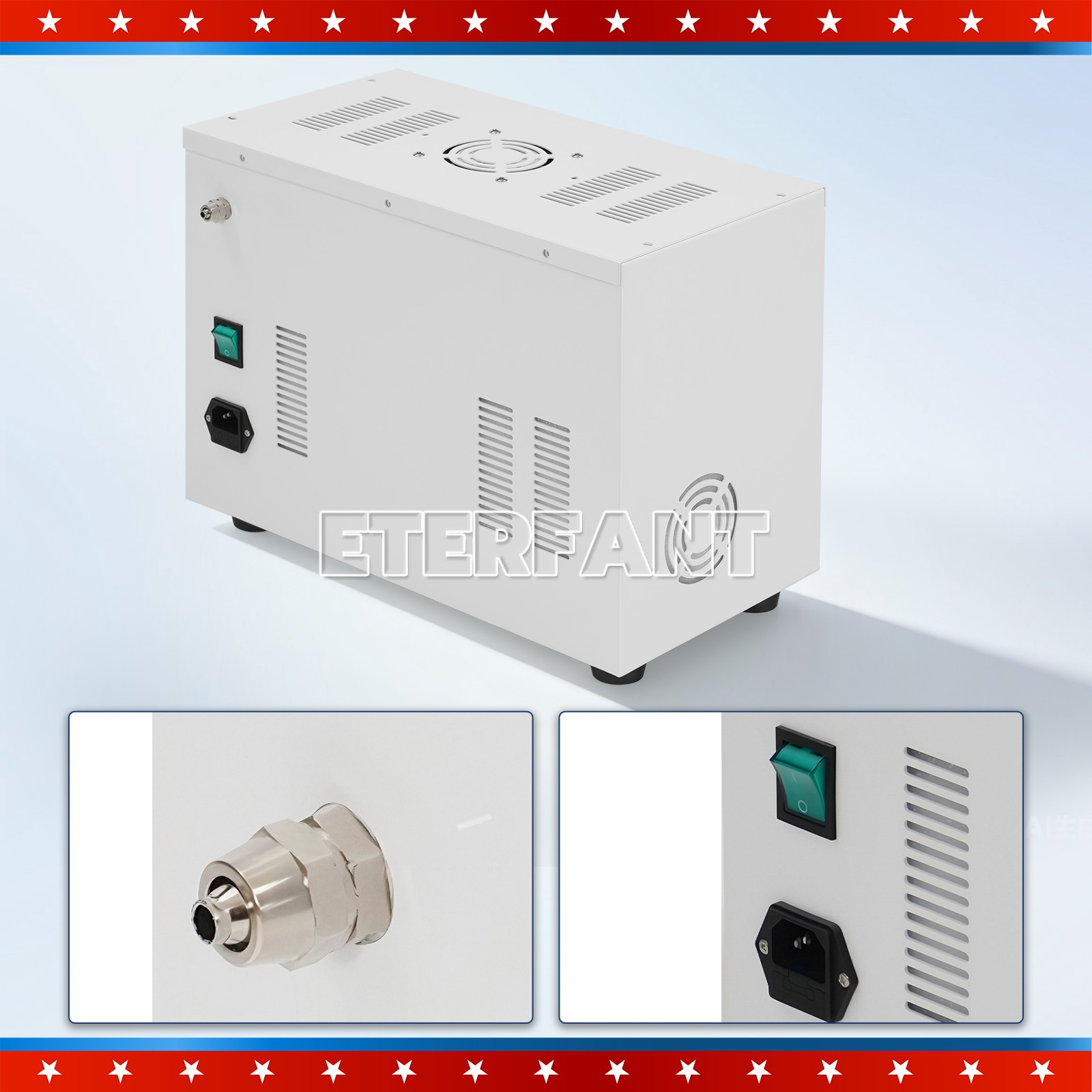Oil-Free Air Compressor Silent Compatible with Dental Mobile Delivery Unit 110V