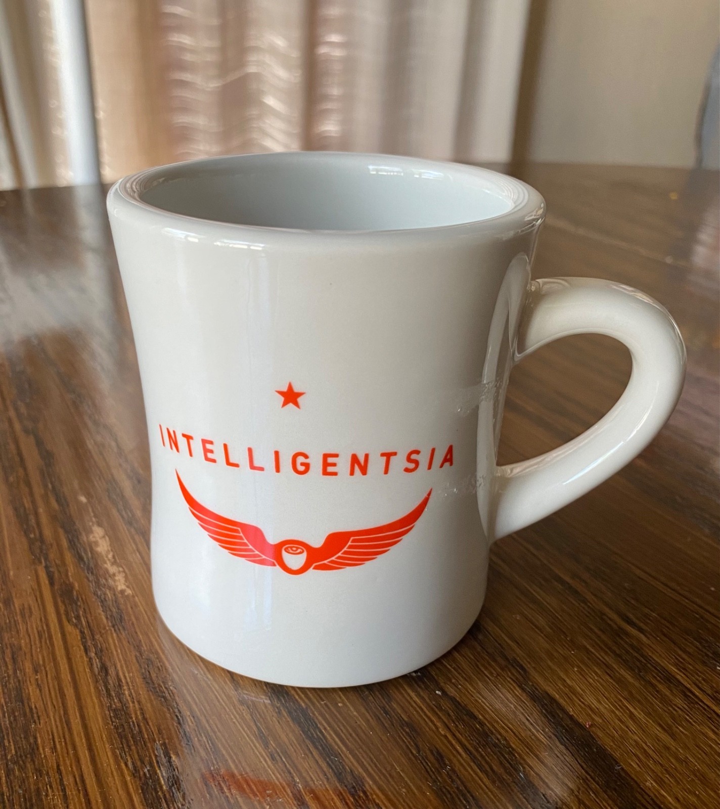 Intelligentsia Coffee Mug California Republic Bear Star State Flag Diner Style