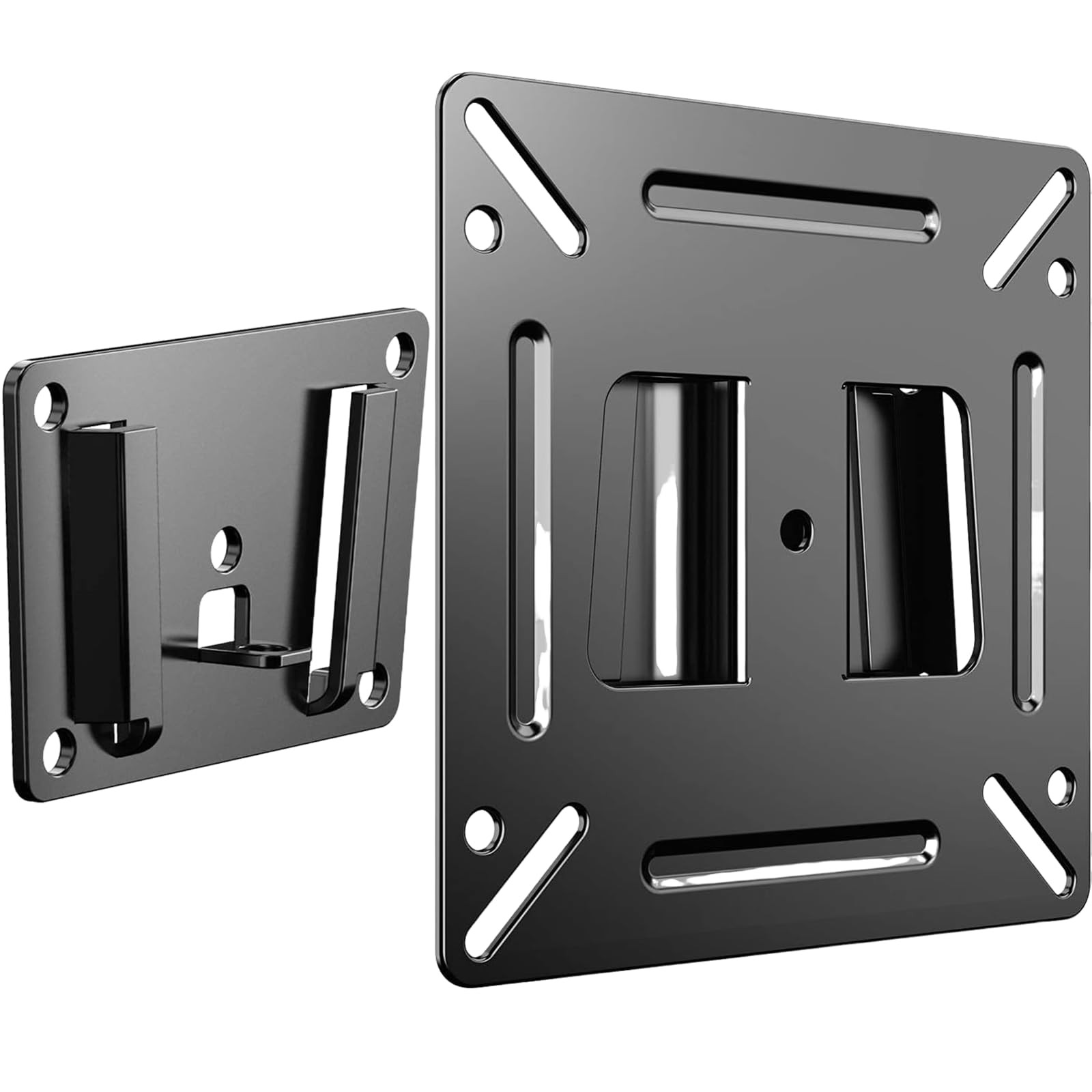 RV TV Mount Monitor Wall Mount Camper 14-24 Inch LED LCD Low Profile Flat Cur...