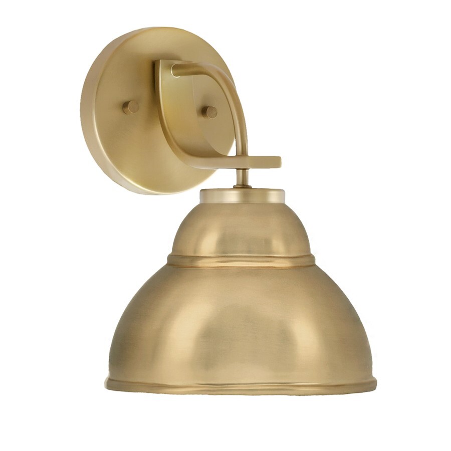 Toltec Cavella Wall Sconce, Brass, 7" Brass Double Bubble - 3911-NAB-427