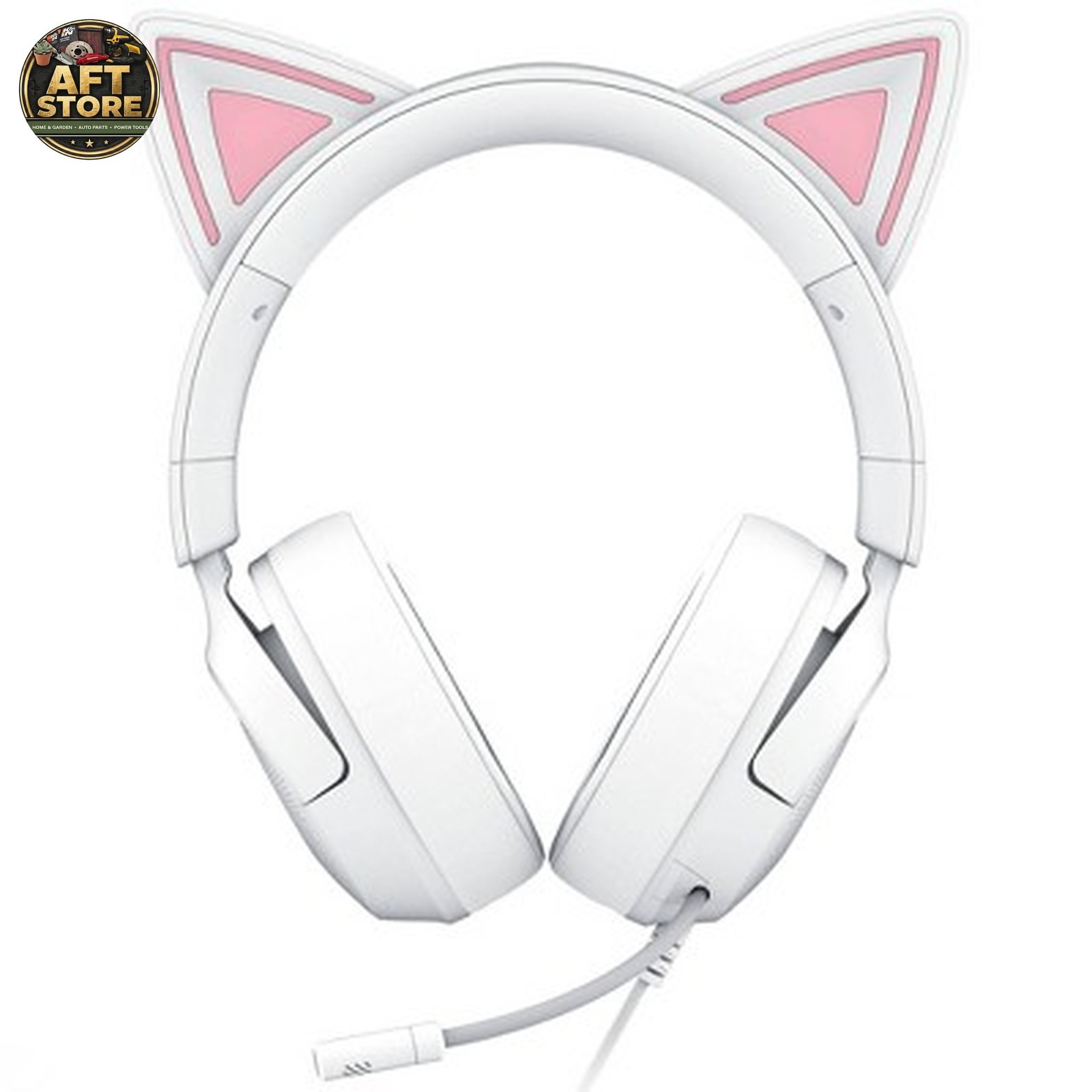 Razer Kraken Kitty V3 X Wired Gaming Headset - White