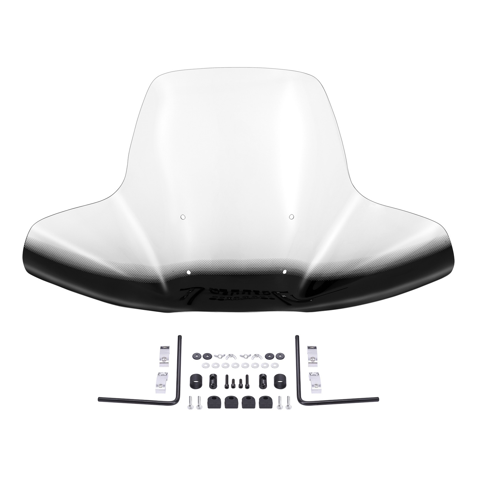 2-Tone Large Windshield For Kawasaki VN 500 750 800 900 1500 1600 1700 Vulcan US