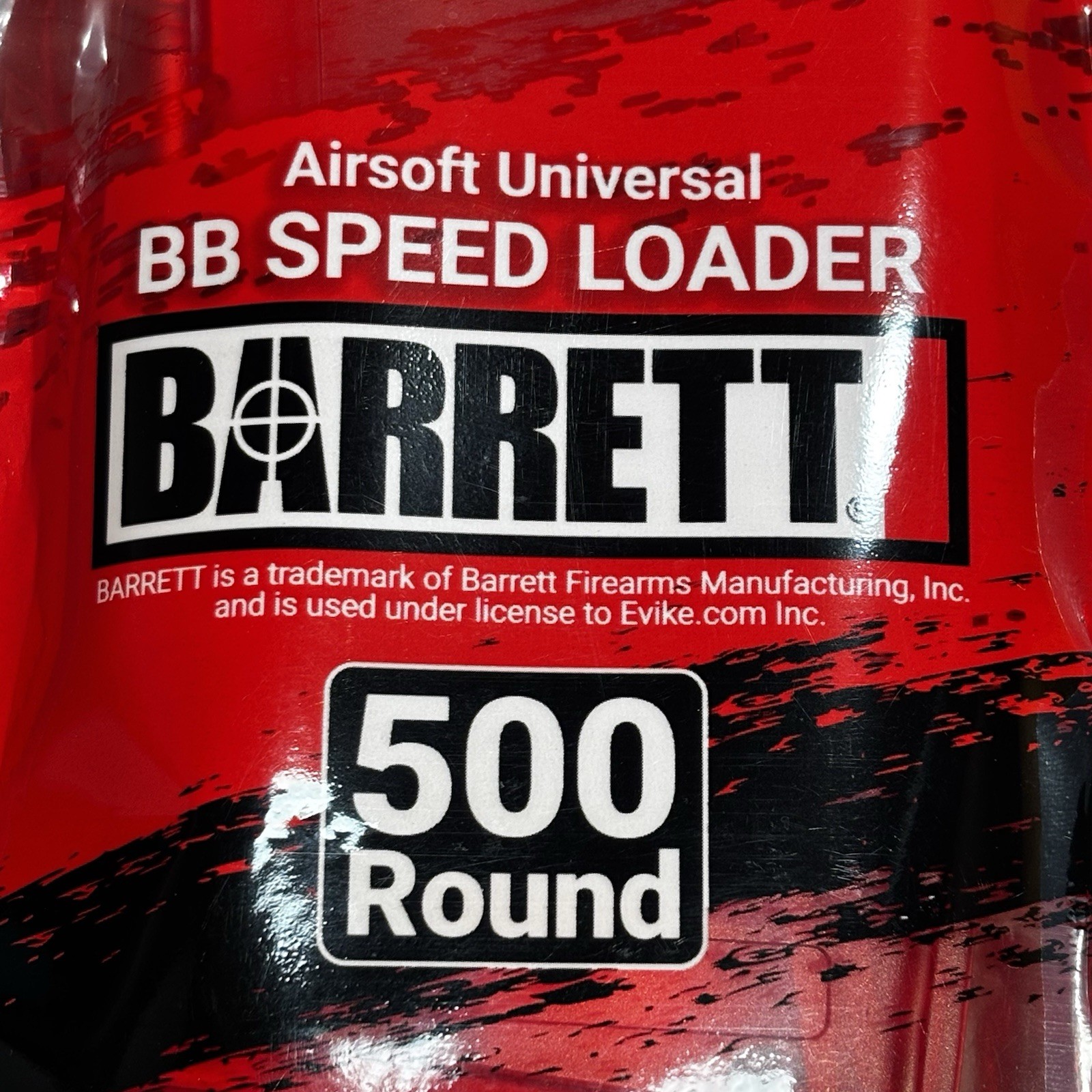 Barrett 500rd Airsoft BB Speed Loader Universal Matrix Red New - Taiwan