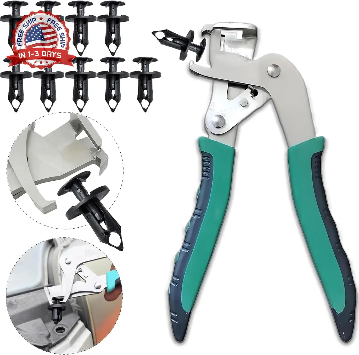 Car Clip Pliers and Disassembly Tools, 2026 New Efficient Multi-Functional Car C