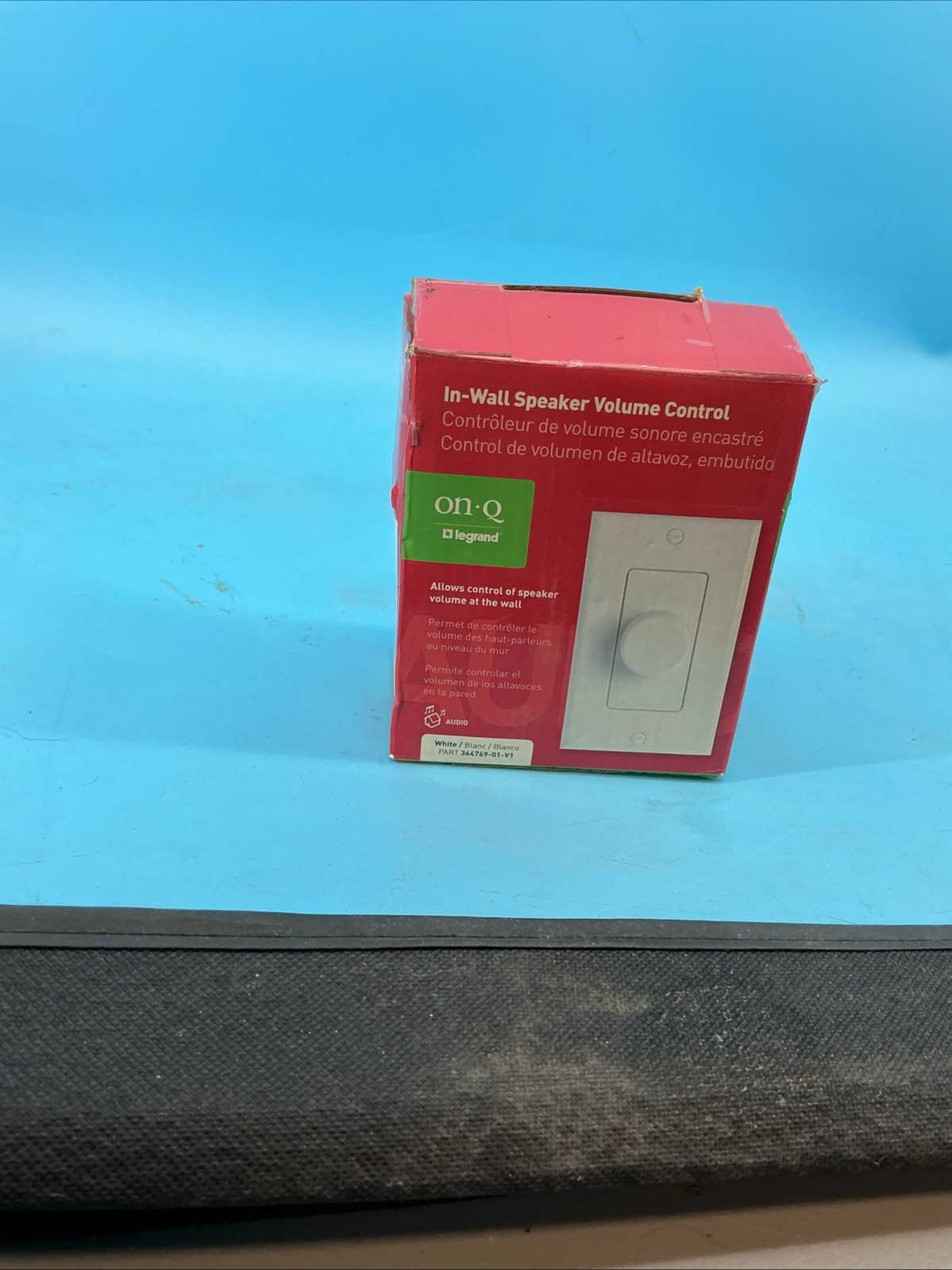 Legrand Single Room Speaker Volume Control  Wall Dial Knob