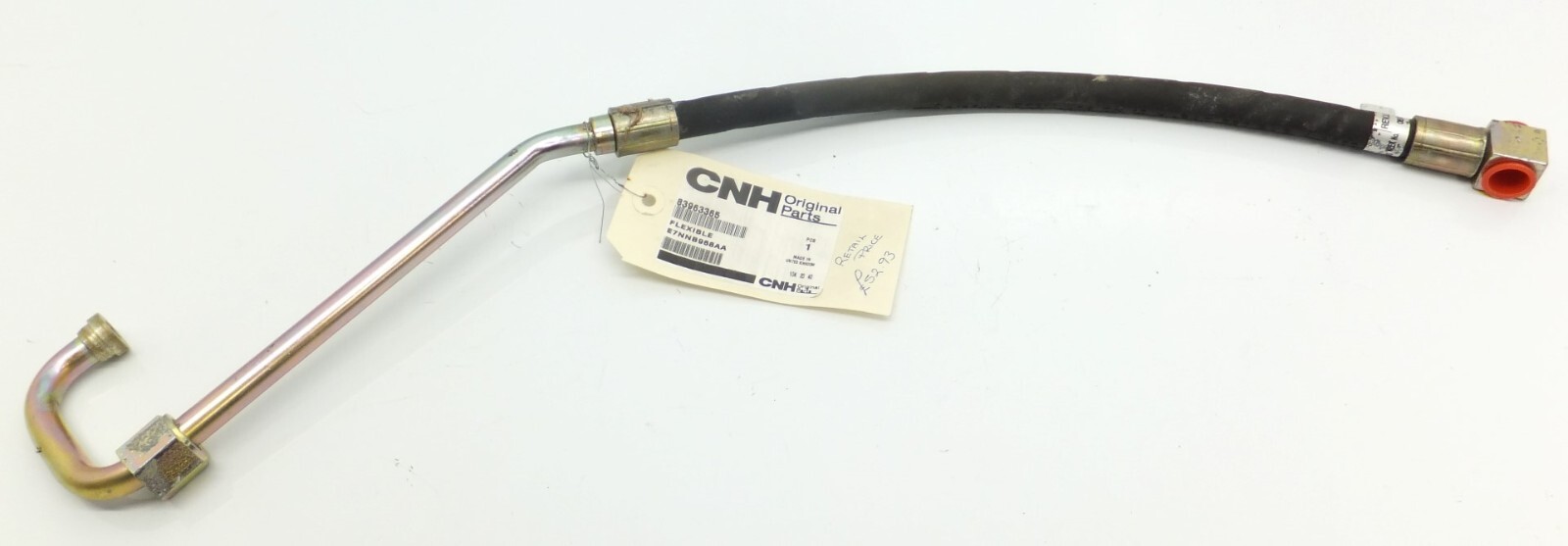 83963365 Swing Cylinder Hose Fits Ford "C & D" Series TLB (Centre Pivot Only)